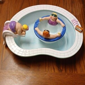 VTG 1995 CHIP & DIP BOWL